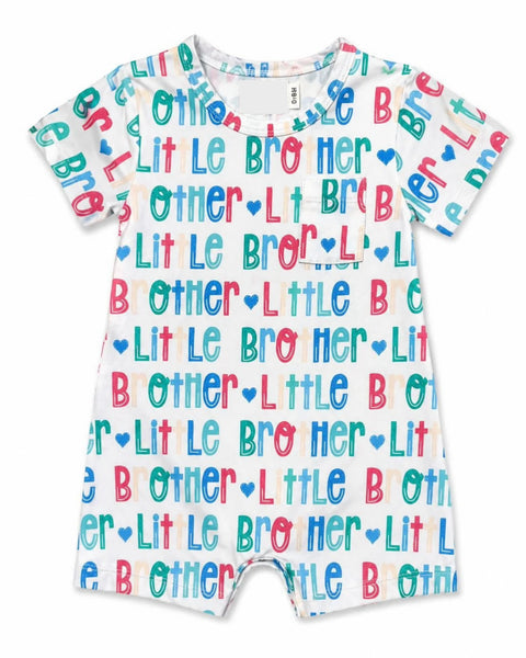 Little Brother Pocket Romper