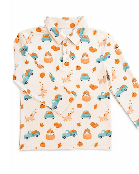 Pumpkin Patch L/S Polo
