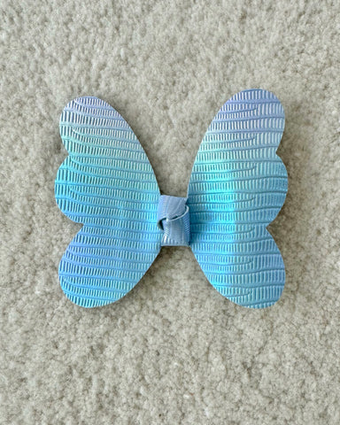 Blue/Aqua Tornasol Butterfly