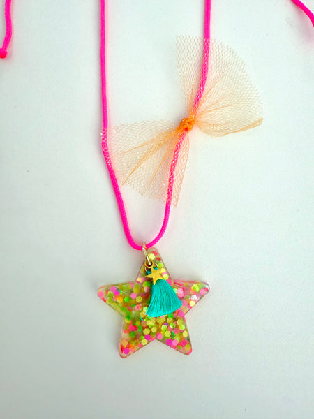 Star Resin Necklace