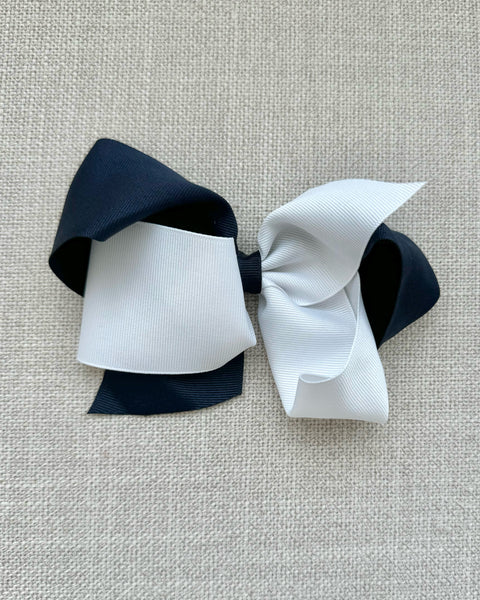 Two Tone Grosgrain Bow (Mini, Medium & King)