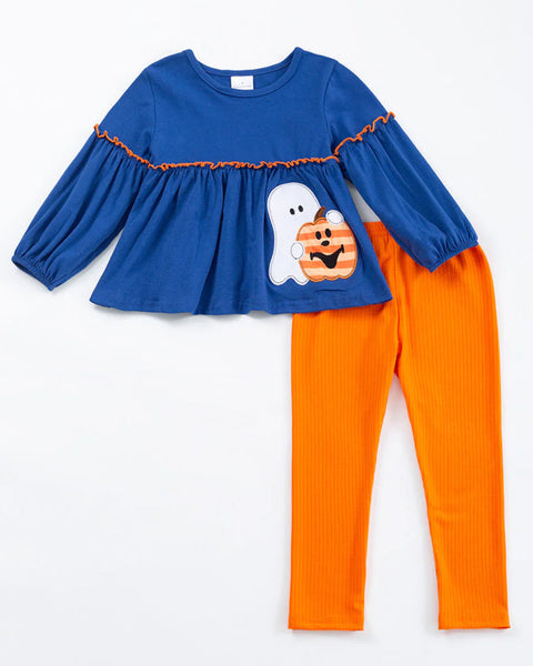 Ghost Pumpkin Legging Set