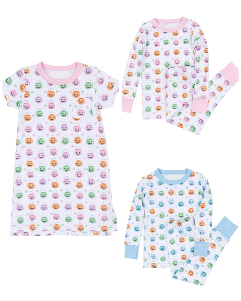 Pumpkin Candy Pail Pima Nightdress