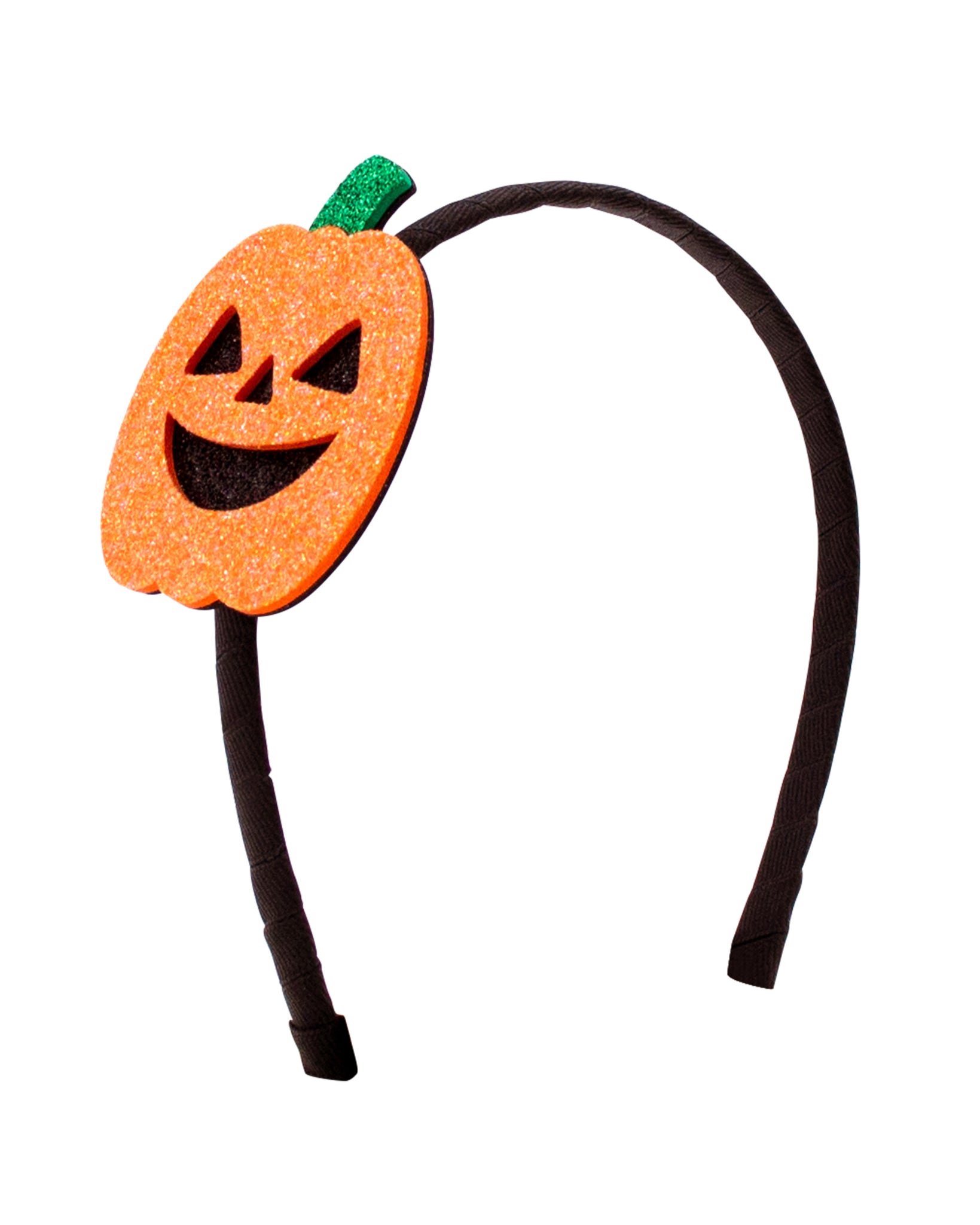 Glitter Foam Jack-O-Lantern Headband