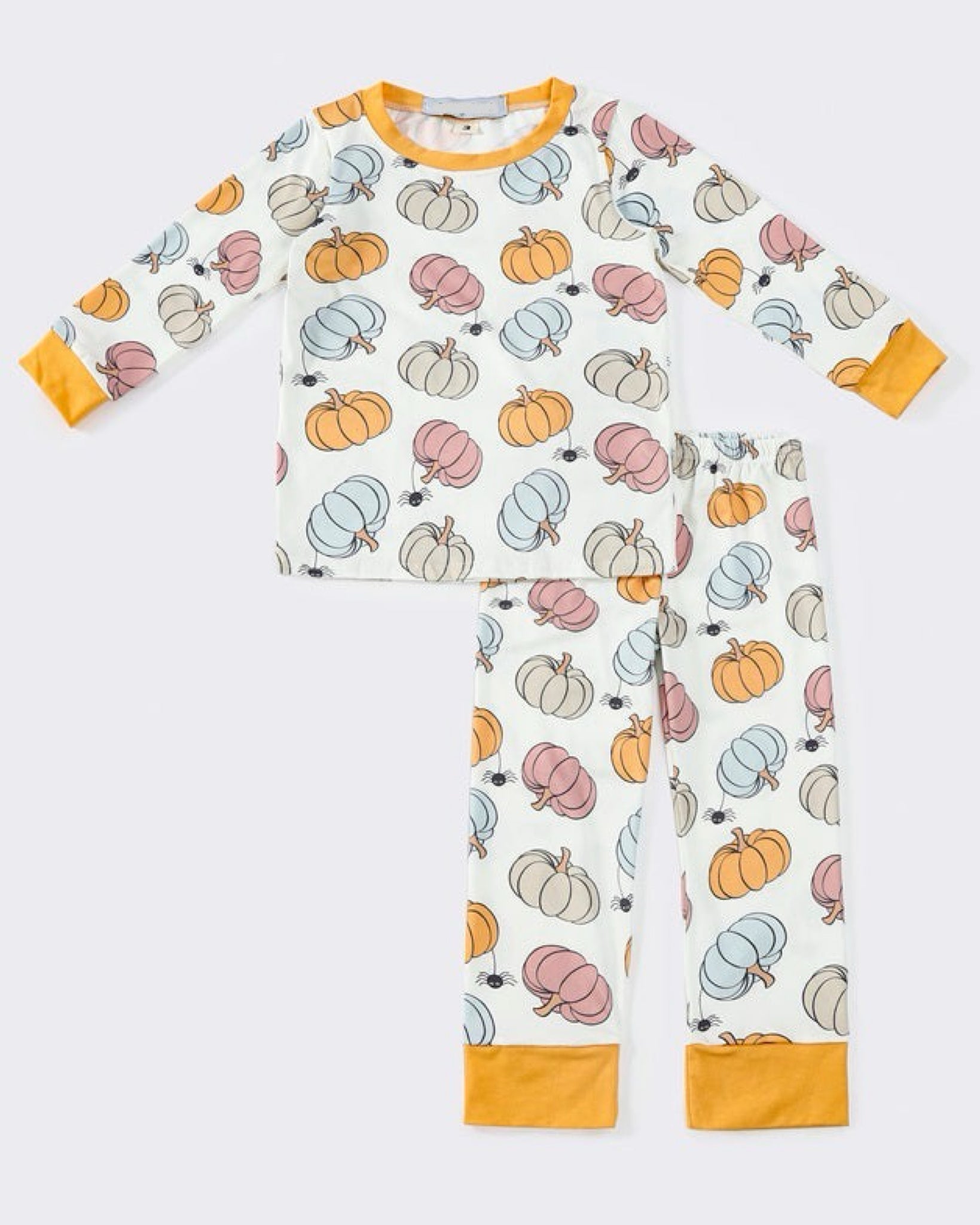 Pumpkin Unisex Two Piece Pajama