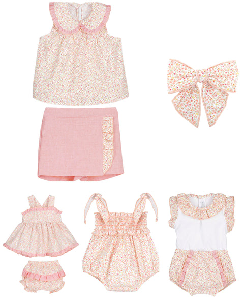 Mini Floral Skort Set