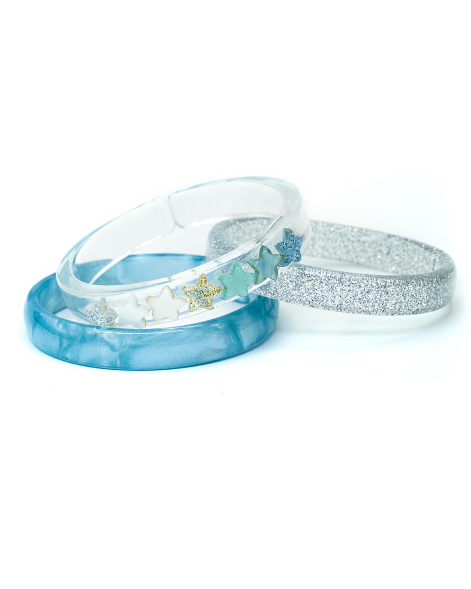 Stars Glitter Mixed Bangles