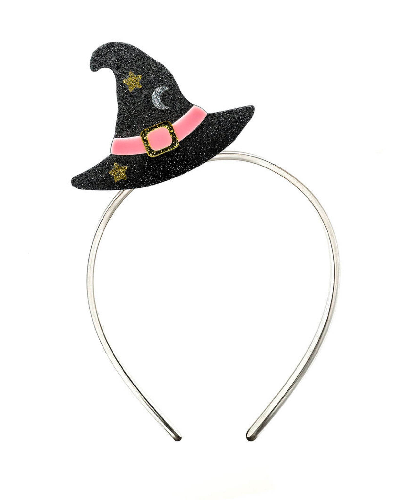 Glitter Witch Hat Headband