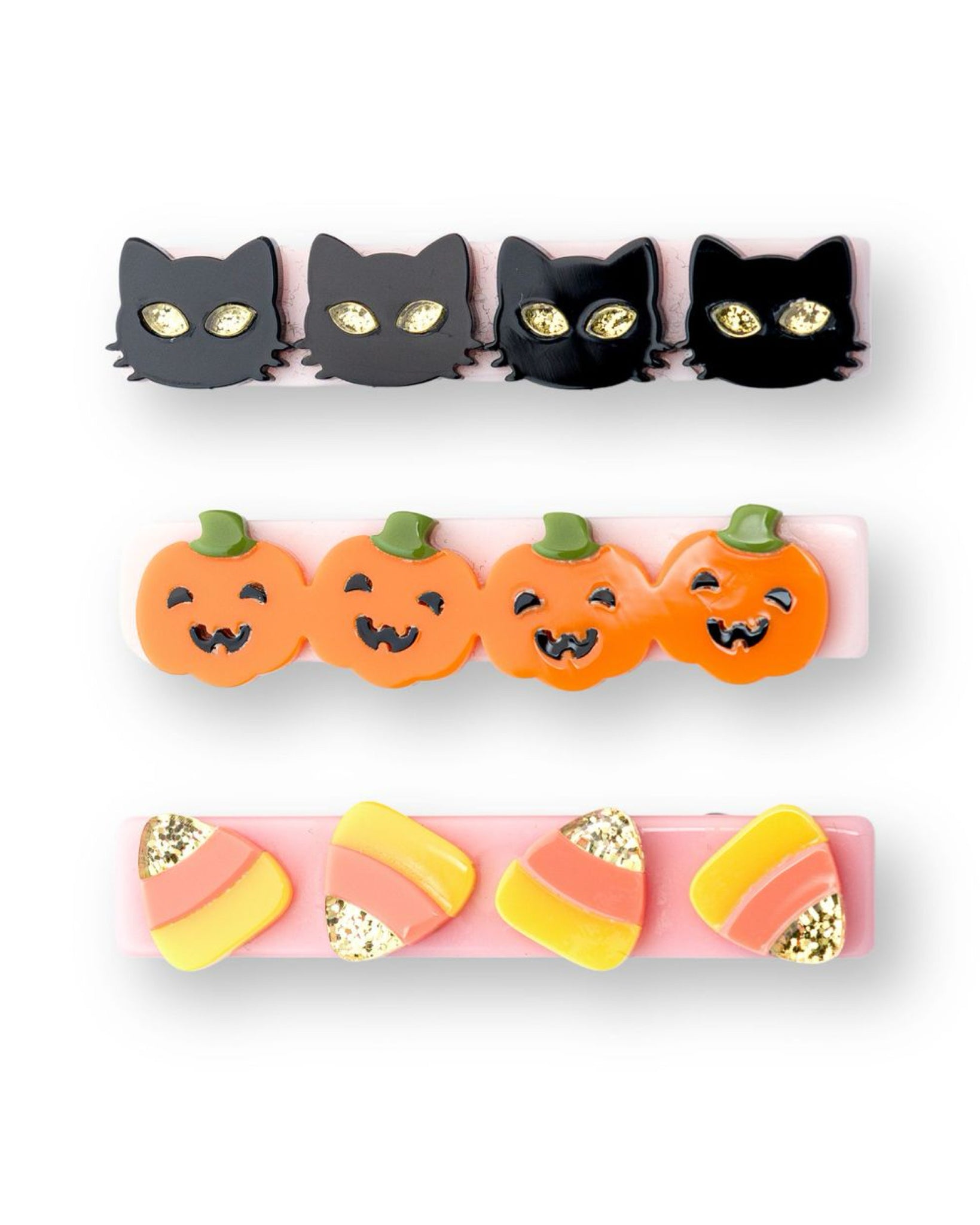 Halloween Alligator Clips (Set of 3)