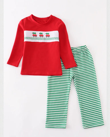 Christmas Car Pajama Set