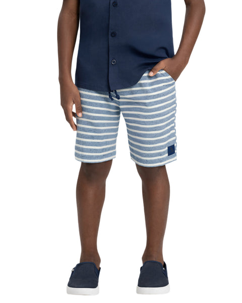 Navy Woven Set