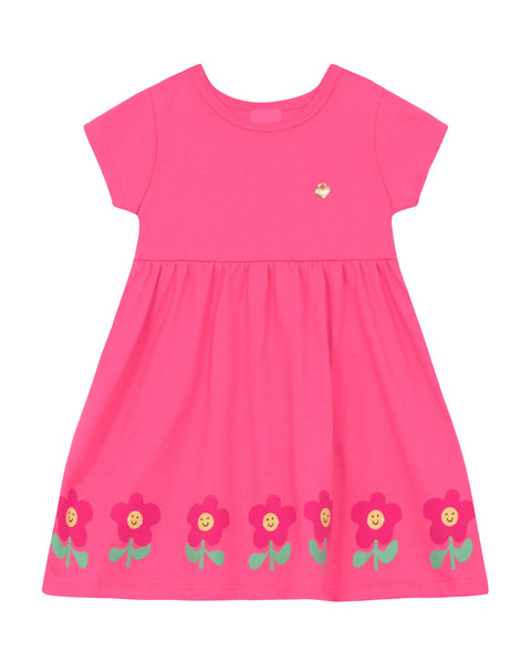 Pink Flower Dress