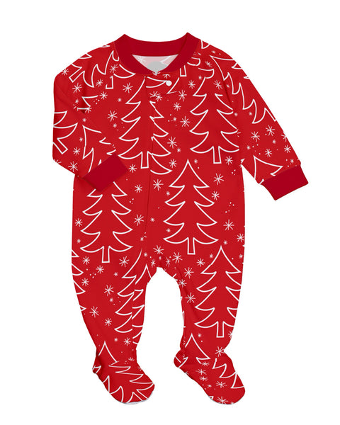 Christmas Tree Footed Pajama