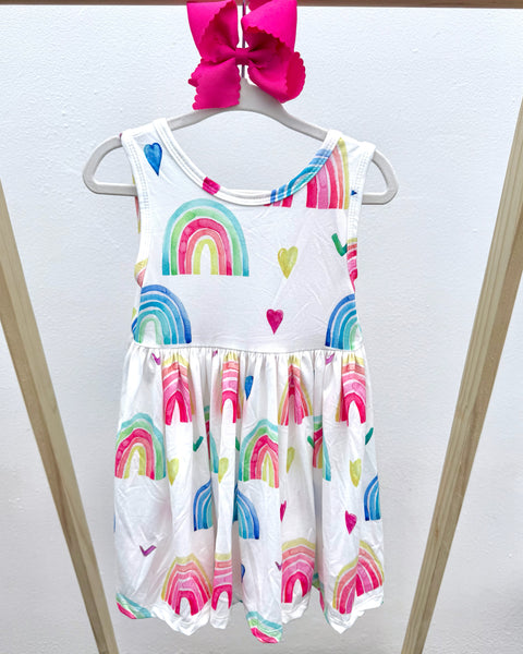 Love Rainbows Tank Dress