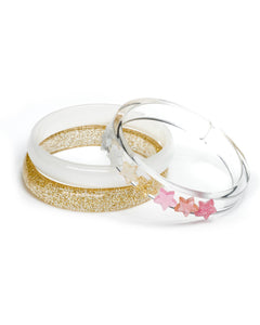 Stars Glitter Mixed Bangles