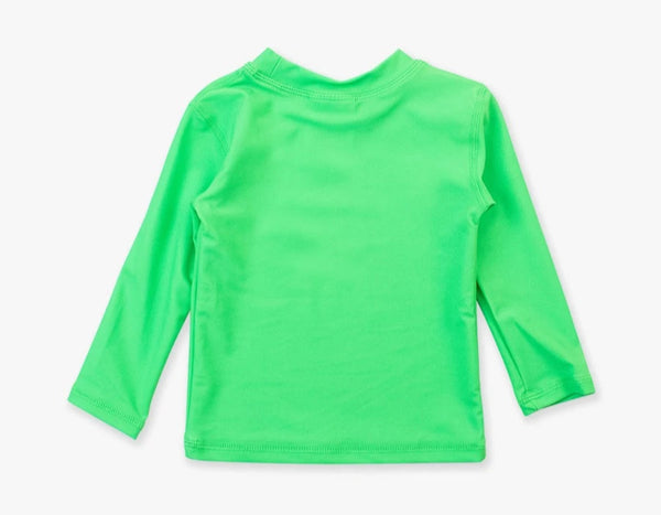 Neon Lime Long Sleeve Rash Guard