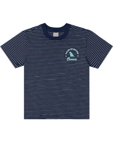 Navy Striped T-Shirt