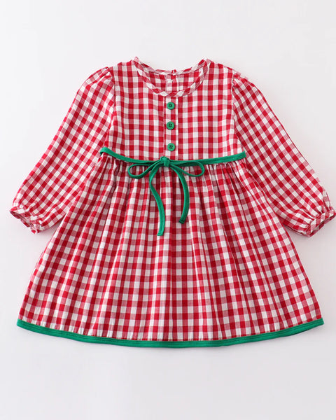 Red Gingham Dress