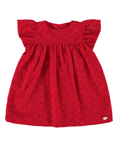 Red Lace Baby Dress