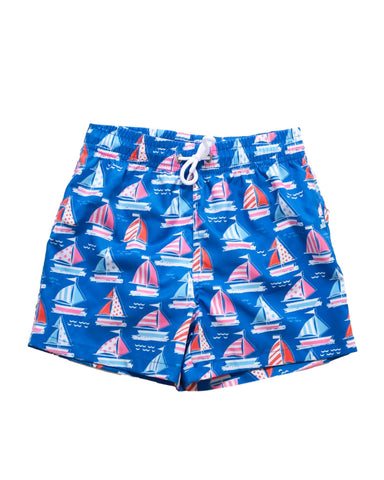 Nautical Boys Swim Trunk