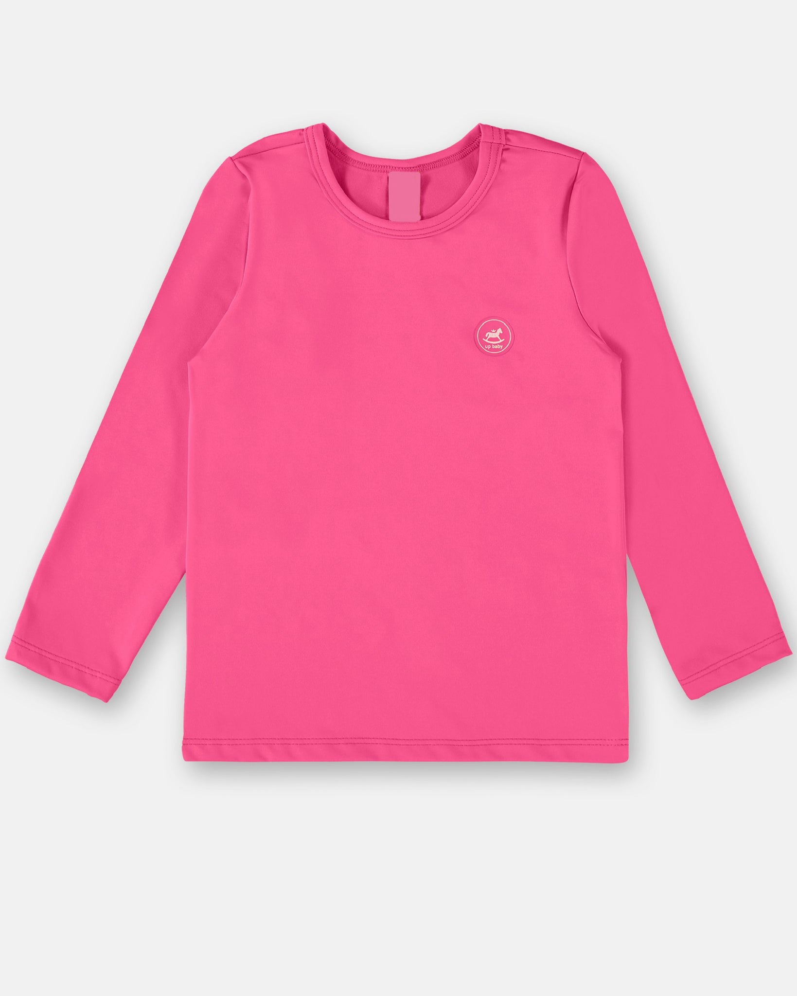 Neon Pink Long Sleeve Rash Guard