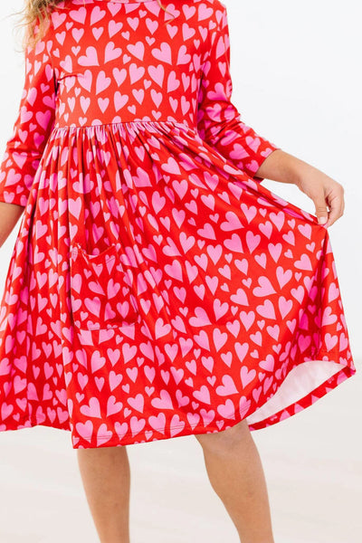 Valentine's Heart Pocket Dress