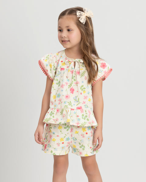 Floral Woven Set