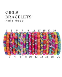 Girl Bracelets - Hula Hoop
