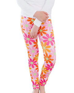 Retro Floral Leggings