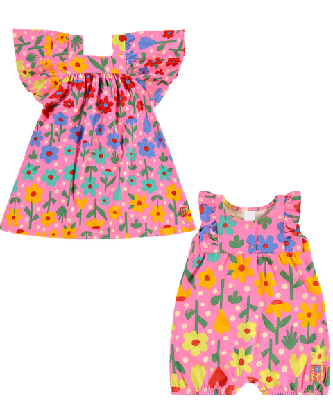 Beautiful Garden Dress: 12-24m