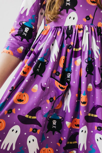 Trick or Treat Pocket Dress