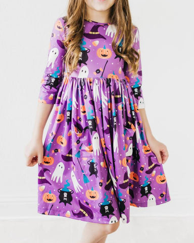 Trick or Treat Pocket Dress