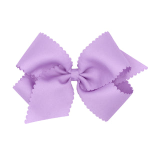 Scalloped Edge Bow (mini, Medium & KING)