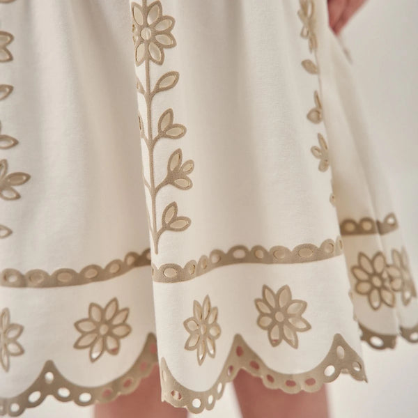 Ivory Bloom Dress