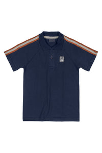 Navy Polo Shirt: 6Y