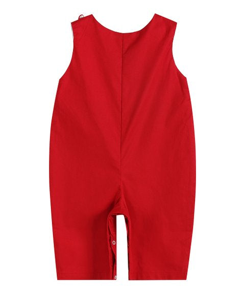 Santa & Reindeer Classic Overall: 6-12m