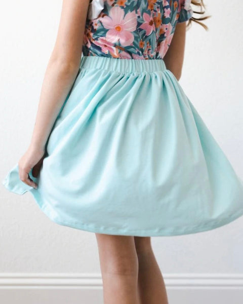 Aqua Twirl Skirt