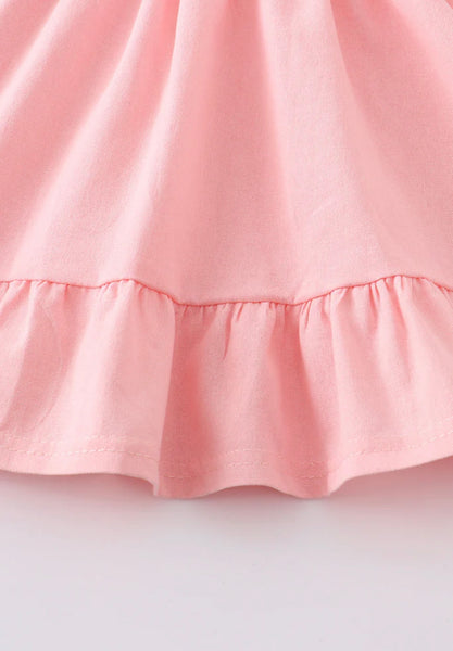 Aurora Ruffle Dress - Pink 10Y