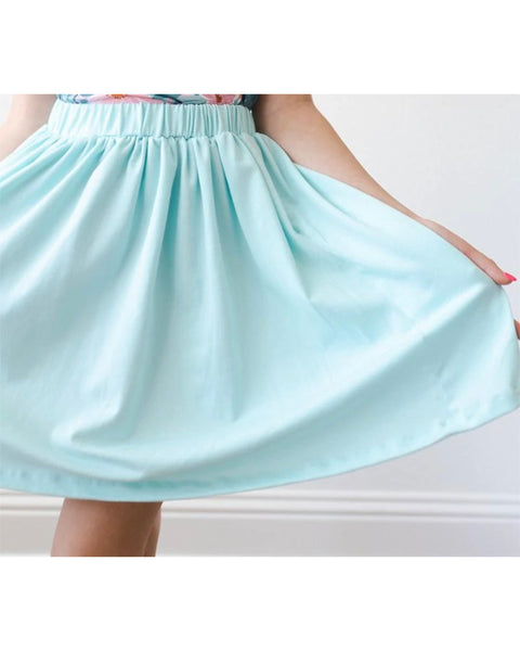 Aqua Twirl Skirt