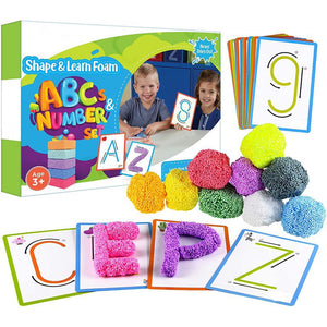 Foam ABC & Numbers Card Set