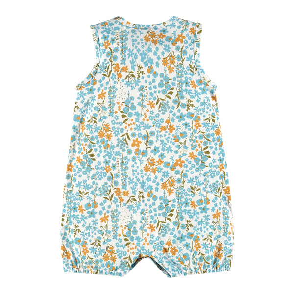 Fall Round Collar Romper:3-6m