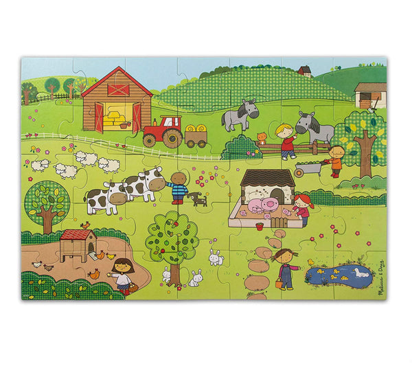 Melissa & Doug - Giant Floor Farm Puzzle