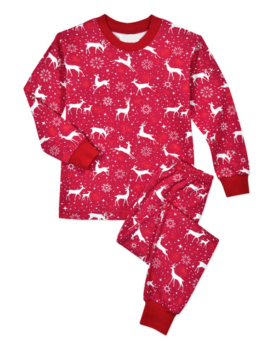 Christmas Deer Pajama Set (Kids and Adults)