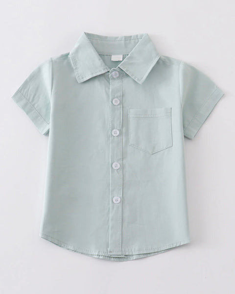 Sage Button-Down Shirt