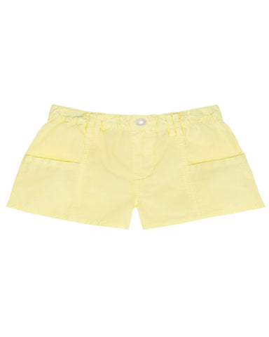 Light Yellow Girl Shorts