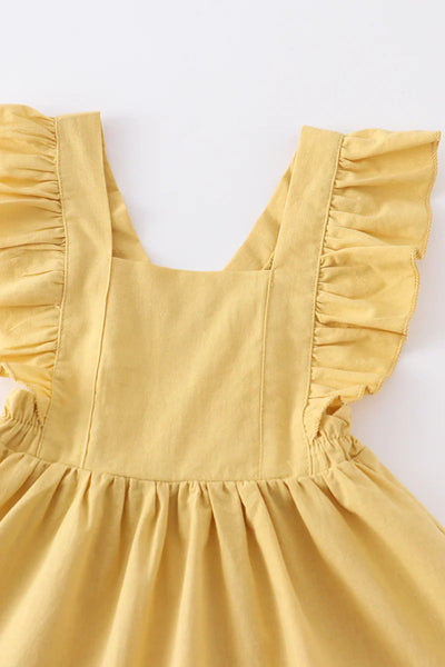 Aurora Dress - Mustard