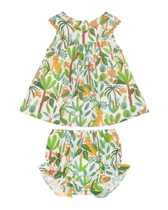 Jungle Blouse and Bloomer Set