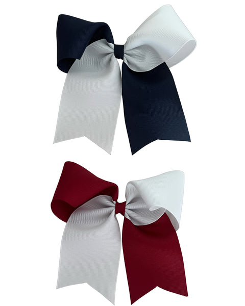 King Two Tone Tails Bow