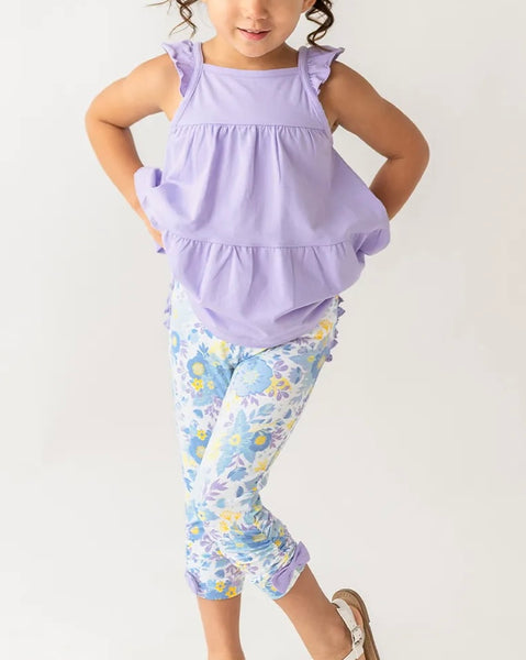 Lavender Tiered Tank Top