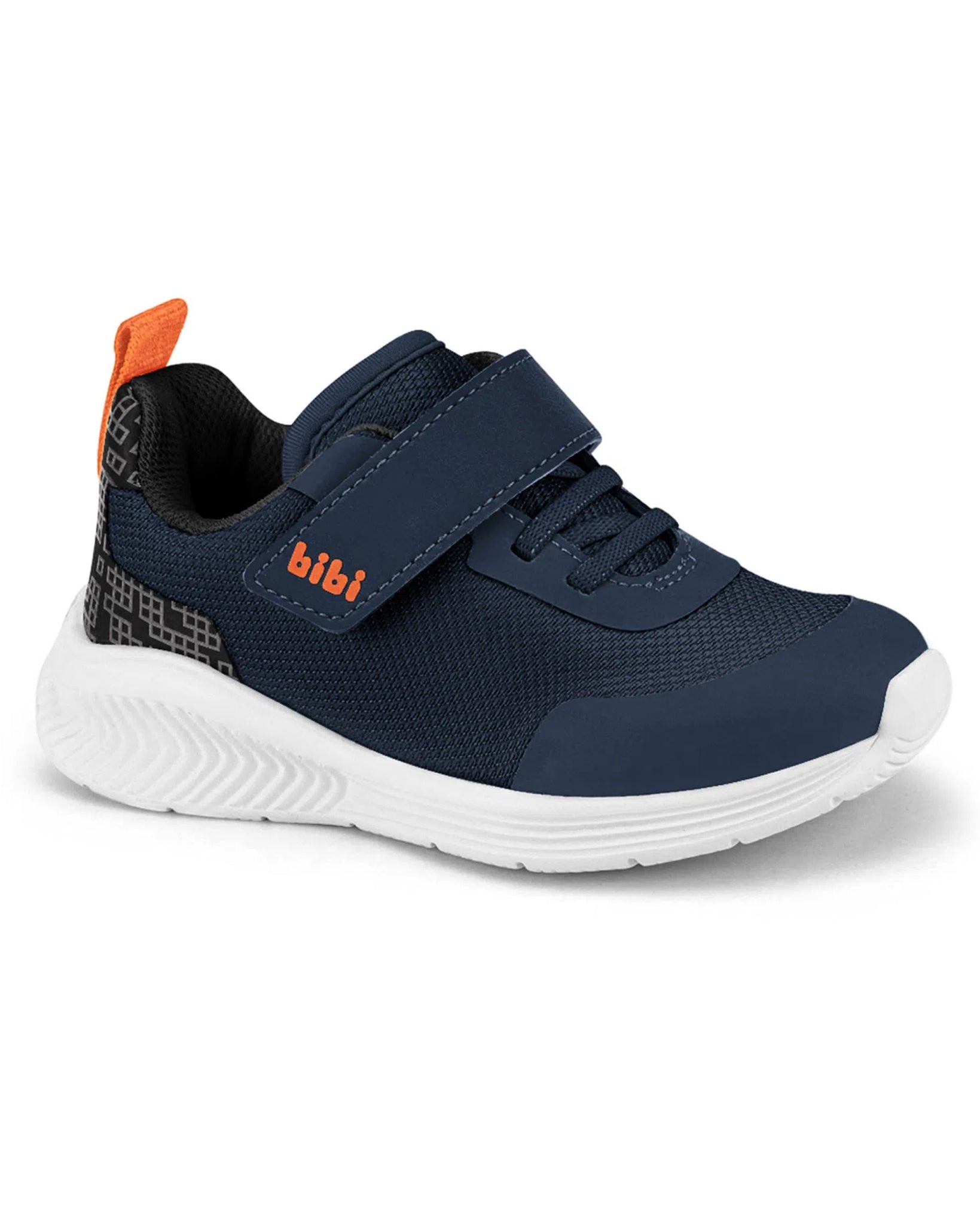 Navy Mesh Velcro Sneaker